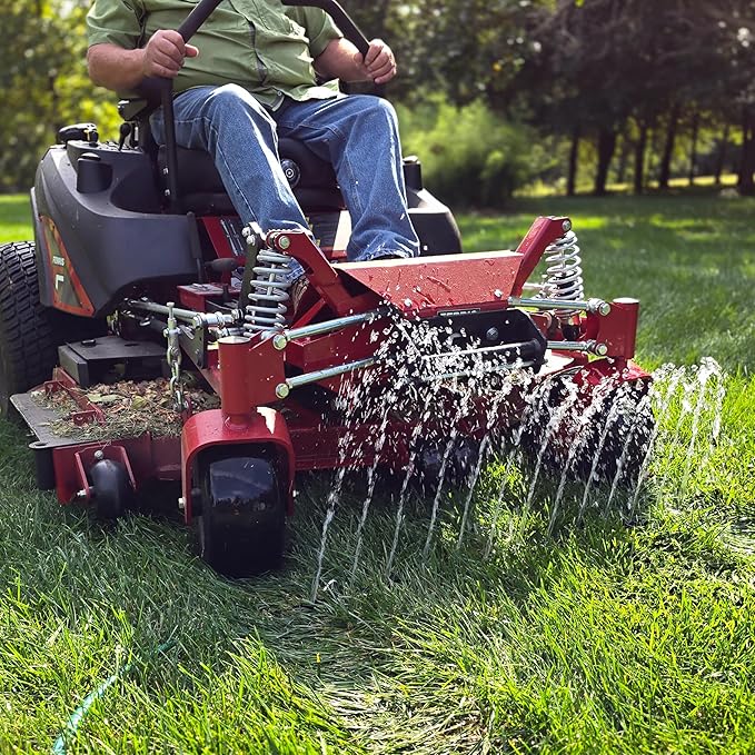 Lawn Mower Deck Cleaner - No More Scraping - Blast Away Grass Clippings with Water from a Garden Hose - Strong, All Metal Design with 13 Spouts
