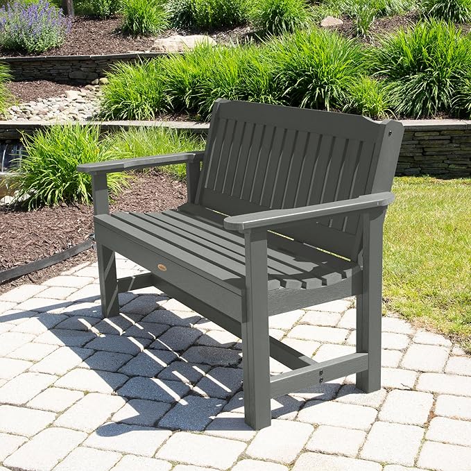 Sequoia Professional CM-BENSQ42-CGE Commercial Grade Exeter 4 Foot Garden Bench, Coastal Teak