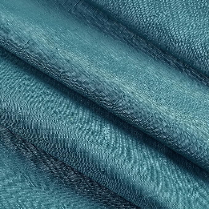 Outdoor Tablecloth Wrinkle-Free Stain Resistant Waterproof Polyester Fabric Table Cover with Zipper Umbrella Hole for Picnic/Party/Dinner/Patio Garden(60×84inch,Zippered,Teal)