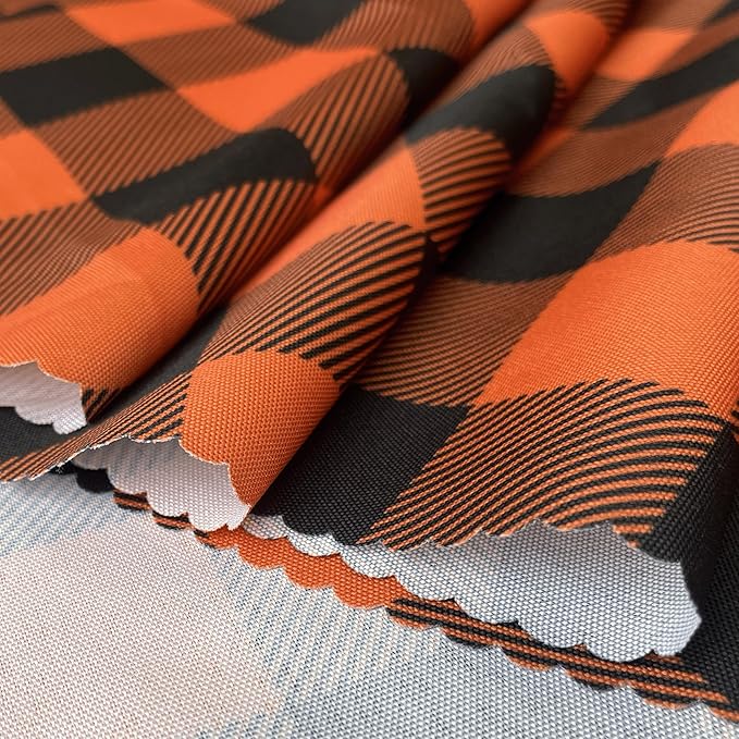 Classic Gingham Buffalo Tablecloth Fabric - Oblong 90x132 Inch Water Proof Checkered Table Cloth for Indoor Outdoor - Table Cover for Birthday, Picnics, BBQs, and Parties