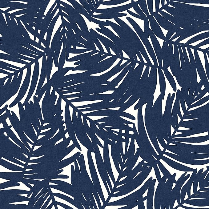 Arden earthFIBER Outdoor Dining Chair Cushion, 20 x 20, Rain-Proof, Fade Resistant, Navy Blue King Palm