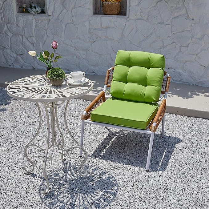 JMGBird Outdoor Chair Cushion, Patio Chair Cushion 19"x19" Outdoor Oushions for Patio Furniture