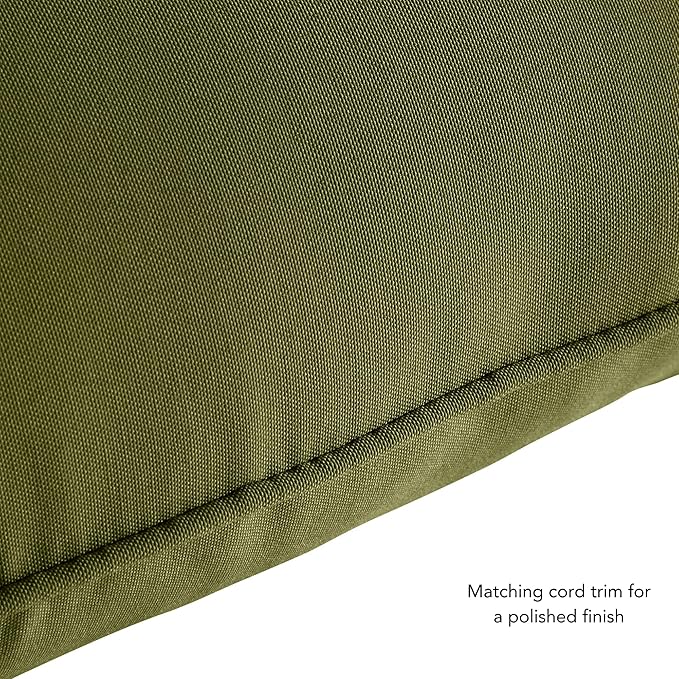 Greendale Home Fashions 2-Piece Outdoor Deep Seat Cushion Set, Juniper