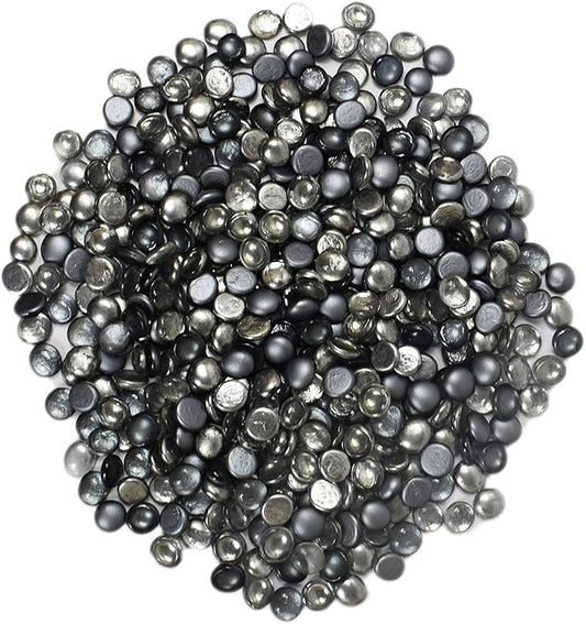 Around 2 Pounds of Decorative Stones Perfect for Aquariums, Vase Fillers, Table Scatter, Scrapbooking and Much More! Beautiful Gems! (Panacea Grey Mix)