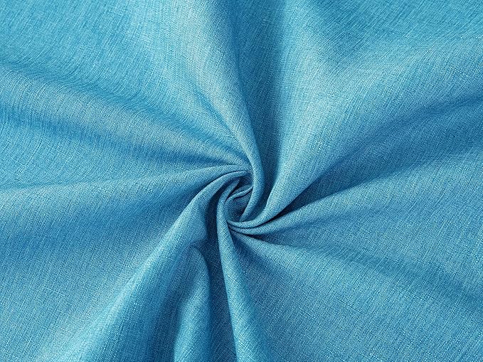 Outdoor Tablecloth Wrinkle-Free Stain Resistant Waterproof Polyester Fabric Table Cover with Zipper Umbrella Hole for Picnic/Party/Dinner/Patio Garden(60×60inch Square,Zippered,Aqua)