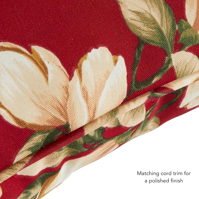 Greendale Home Fashions 2-Piece Outdoor Deep Seat Cushion Set, Tuscan Floral
