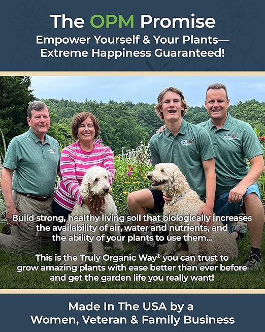 Organic Plant Magic - Fast-Acting Water Soluble Plant Food - All-Purpose Fertilizer Concentrate for Flower, Vegetable, Herb, Fruit Tree, Garden & Indoor Houseplants [One 1/2 lb Bag]