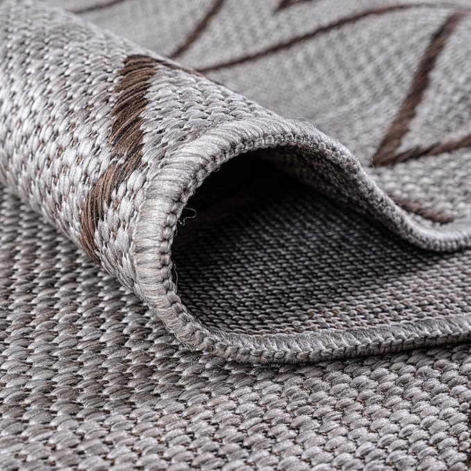 Keen Home Design Terrace Outdoor Area Rug - 46"x67" Washable Indoor/Outdoor Rug for Patio, Kitchen, Balcony, Beach, Garden, Deck and Porch, Size: 3'10" x 5'7", Moroccan