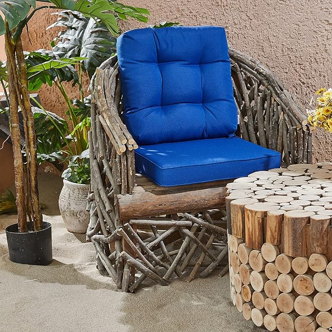 JMGBird Outdoor Chair Cushion, Patio Chair Cushion 19"x19" Outdoor Oushions for Patio Furniture