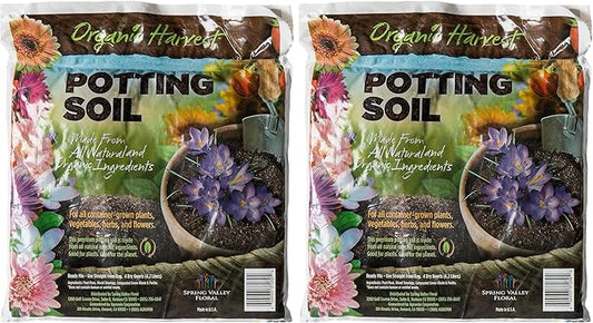 SuperMoss 01999 Agromin Organic Recycled Green Material Potting Mix, 4 Quart, Natural (Pack of 2)