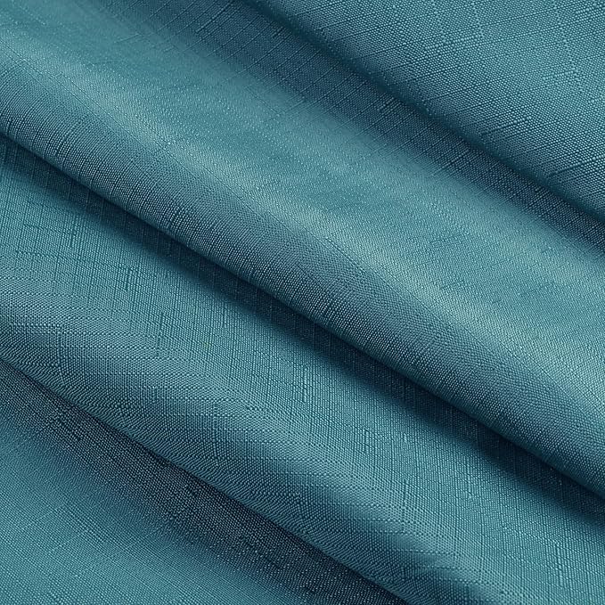 Outdoor Tablecloth Wrinkle-Free Stain Resistant Waterproof Polyester Fabric Table Cover with Zipper Umbrella Hole for Picnic/Party/Dinner/Patio Garden(60inch Round,Zippered,Teal)
