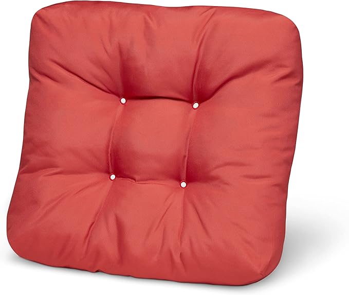DUCKCOVERS® Water-Resistant 19 x 19 x 5 Inch Indoor Outdoor Seat Cushions, Tang Thang, 2-Pack, Outdoor Patio Cushions
