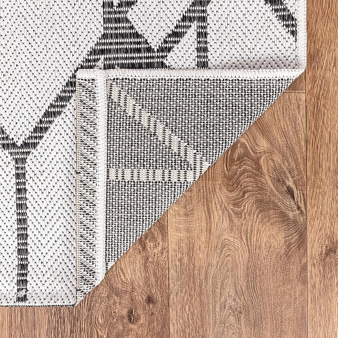 Keen Home Design Terrace Outdoor Runner Rug - 26"x119" Washable Indoor/Outdoor Rug for Patio, Kitchen, Balcony, Beach, Garden, Deck and Porch, Size: 2'2" x 9'11", Nelian