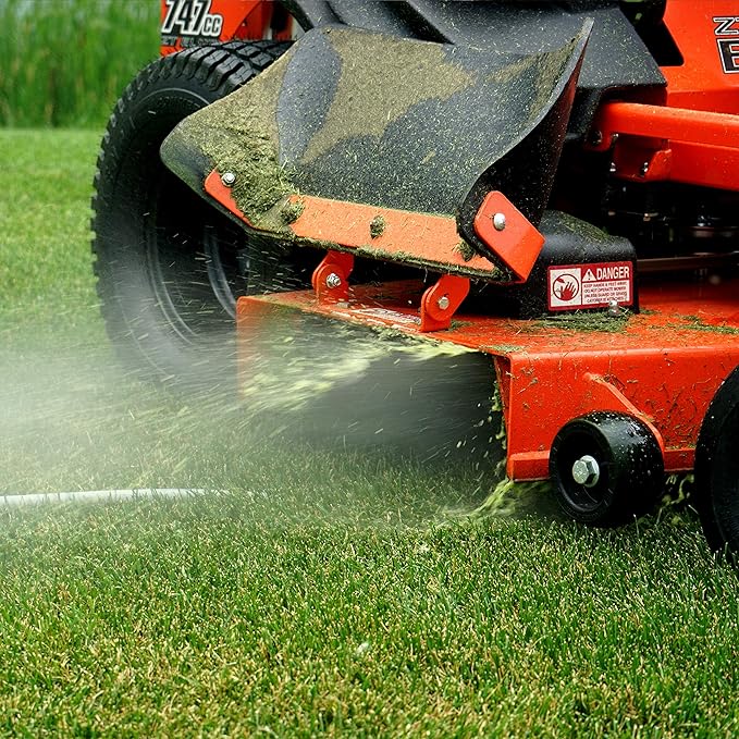 Lawn Mower Deck Cleaner - No More Scraping - Blast Away Grass Clippings with Water from a Garden Hose - Strong, All Metal Design with 13 Spouts